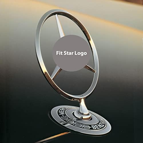 1PCS Zvijezda Značku Hood Logo, Cink Legure Auto grana, napravljena Ornament Amblem Hrom Orao Značku 3D