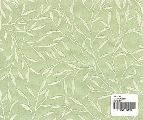 LILY GREEN - Okupilo willow mulberry papiru