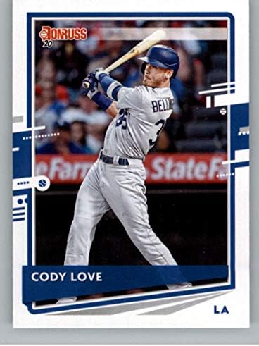 2020 Donruss Varijacije Bejzbol 84 Cody Belindžer Los Angeles Dodgers Službene MLB TATA Bejzbol Karticu